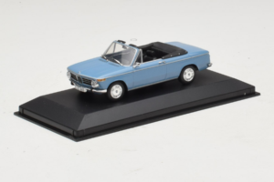 BMW 1600 Cabriolet Blue Minichamps 1:43 80420396188 Diecast - image 2 of 4