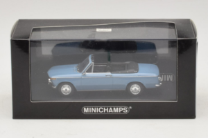 BMW 1600 Cabriolet Blue Minichamps 1:43 80420396188 Diecast - image 4 of 4