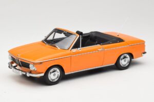 BMW 1600 E10 Cabriolet Orange Minichamps 1:18 100021030 Diecast
