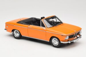 BMW 1600 E10 Cabriolet Orange Minichamps 1:18 100021030 Diecast - image 6 of 8