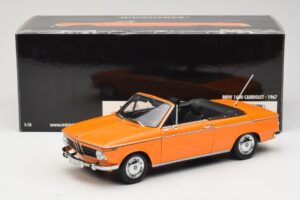 BMW 1600 E10 Cabriolet Orange Minichamps 1:18 100021030 Diecast - image 8 of 8