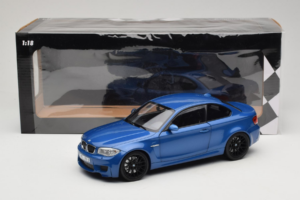 BMW 1M Coupe E82 Blue Metallic Minichamps 1:18 110020025 Diecast - image 8 of 8