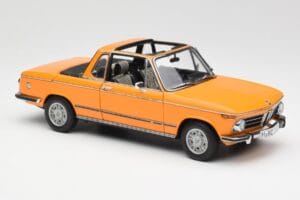 BMW 2002 E10 Cabriolet Colorado Orange AUTOart 1:18 80430300713 Diecast - image 6 of 8