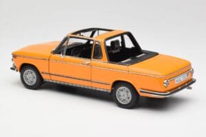 BMW 2002 E10 Cabriolet Colorado Orange AUTOart 1:18 80430300713 Diecast - image 7 of 8