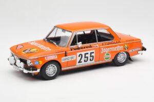 BMW 2002 Jagermeister #255 W. Stiller Rally Monte Carlo 1973 IXO 1:18 18RMC165 Diecast