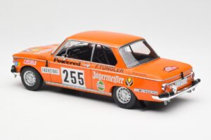 BMW 2002 Jagermeister #255 W. Stiller Rally Monte Carlo 1973 IXO 1:18 18RMC165 Diecast - image 5 of 6