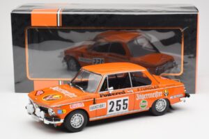 BMW 2002 Jagermeister #255 W. Stiller Rally Monte Carlo 1973 IXO 1:18 18RMC165 Diecast - image 6 of 6