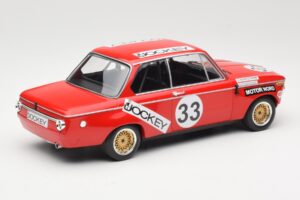 BMW 2002 Jockey Racing #33 B. Tobiasson / L. Nordstrom 6 Hours Nurburgring 1972 Minichamps 1:18 155722633 Diecast - image 2 of 6