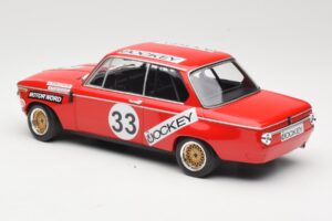 BMW 2002 Jockey Racing #33 B. Tobiasson / L. Nordstrom 6 Hours Nurburgring 1972 Minichamps 1:18 155722633 Diecast - image 5 of 6