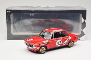 BMW 2002 Jockey Racing #33 B. Tobiasson / L. Nordstrom 6 Hours Nurburgring 1972 Minichamps 1:18 155722633 Diecast - image 6 of 6