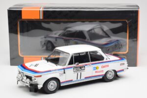 BMW 2002 #11 A. Warmbold / J. Todt RAC Rally 1973 IXO 1:18 18RMC164 Diecast - image 6 of 6