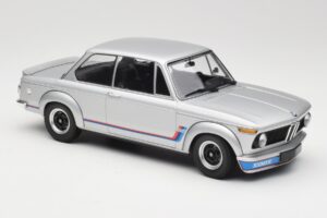 BMW 2002 Turbo E10 Silver Minichamps 1:18 155026201 Diecast - image 4 of 6