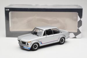 BMW 2002 Turbo E10 Silver Minichamps 1:18 155026201 Diecast - image 6 of 6
