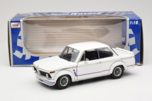 BMW 2002 Turbo E10 White Anson 1:18 30393 Diecast - image 8 of 8