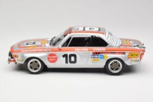 BMW 2800 CS Team Schnitzer #10 J. Fitzpatrick / J. Peltier Spa 1972 Minichamps 1:18 155722710 Diecast - image 3 of 6