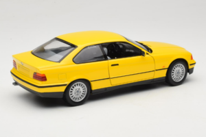 BMW 3 Series E36 Coupe Yellow UT Models 1:18 180023320 Diecast - image 3 of 8