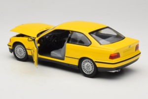 BMW 3 Series E36 Coupe Yellow UT Models 1:18 180023320 Diecast - image 5 of 8