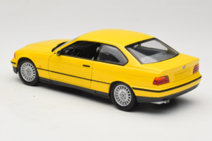 BMW 3 Series E36 Coupe Yellow UT Models 1:18 180023320 Diecast - image 7 of 8