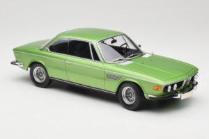 BMW 3.0 CSi E9 Green Metallic Minichamps 1:18 155028034 Diecast - image 4 of 6