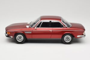 BMW 3.0 CSi E9 Red Metallic Minichamps 1:18 155028031 Diecast - image 3 of 6