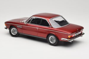 BMW 3.0 CSi E9 Red Metallic Minichamps 1:18 155028031 Diecast - image 5 of 6
