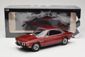 BMW 3.0 CSi E9 Red Metallic Minichamps 1:18 155028031 Diecast - image 6 of 6