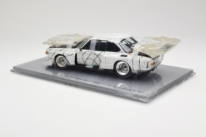 BMW 3.0 CSL Art Car Frank Stella Minichamps 1:18 80430150928 Diecast - image 5 of 6