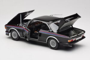 BMW 3.0 CSL E9 Black Minichamps 1:18 180029025 Diecast - image 5 of 8