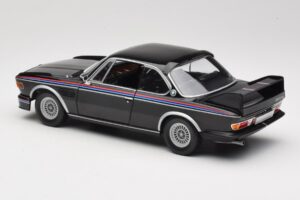 BMW 3.0 CSL E9 Black Minichamps 1:18 180029025 Diecast - image 7 of 8