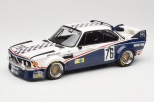 BMW 3.0 CSL E9 Garage Du Bac #76 P. Depnic / H. Coulon 24 Hours of Le Mans 1977 Minichamps 1:18 155772576 Diecast