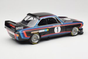 BMW 3.0 CSL E9 #1 BMW Motorsport H-J. Stuck Winner Norisring Trophy 1974 Minichamps 1:18 155742691 Diecast - image 2 of 6