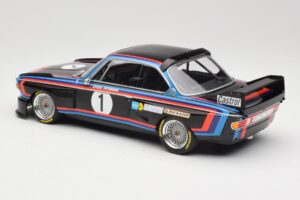 BMW 3.0 CSL E9 #1 BMW Motorsport H-J. Stuck Winner Norisring Trophy 1974 Minichamps 1:18 155742691 Diecast - image 5 of 6