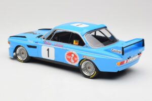 BMW 3.0 CSL E9 #1 Precision Liegeoise J. Peltier / C. Lafosse Winners 4 Hours Monza 1974 Minichamps 1:18 155742681 Diecast - image 4 of 6