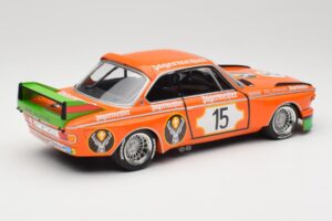 BMW 3.0 CSL E9 #15 Jägermeister Racing N. Lauda / G. Joisten 6 Hours Nurburgring 1973 Minichamps 1:18 155732615 Diecast - image 2 of 6
