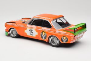BMW 3.0 CSL E9 #15 Jägermeister Racing N. Lauda / G. Joisten 6 Hours Nurburgring 1973 Minichamps 1:18 155732615 Diecast - image 5 of 6