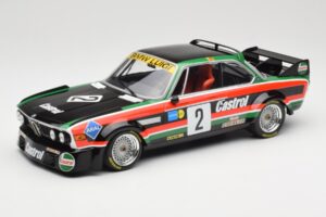 BMW 3.0 CSL E9 #2 Luigi Racing J-M. de Wael / A. de Fierlant Winners GP Nurburgring 1976 Minichamps 1:18 155762502 Diecast