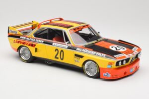 BMW 3.0 CSL E9 #20 BMW Faltz Alpina W. Werner / H. Schommers Norisring Trophy 1974 Minichamps 1:18 155742620 Diecast - image 4 of 6