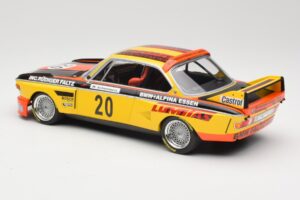 BMW 3.0 CSL E9 #20 BMW Faltz Alpina W. Werner / H. Schommers Norisring Trophy 1974 Minichamps 1:18 155742620 Diecast - image 5 of 6