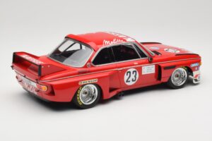BMW 3.0 CSL E9 #23 Faltz Alpina A. de Fierlant / H. Grohs Zandvoort Trophy 1975 Minichamps 1:18 155752623 Diecast - image 2 of 6