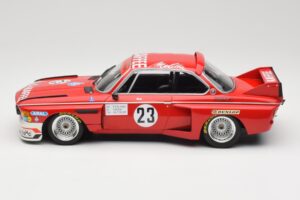 BMW 3.0 CSL E9 #23 Faltz Alpina A. de Fierlant / H. Grohs Zandvoort Trophy 1975 Minichamps 1:18 155752623 Diecast - image 3 of 6