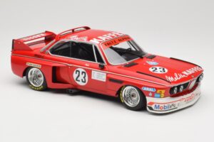 BMW 3.0 CSL E9 #23 Faltz Alpina A. de Fierlant / H. Grohs Zandvoort Trophy 1975 Minichamps 1:18 155752623 Diecast - image 4 of 6