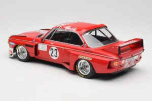 BMW 3.0 CSL E9 #23 Faltz Alpina A. de Fierlant / H. Grohs Zandvoort Trophy 1975 Minichamps 1:18 155752623 Diecast - image 5 of 6