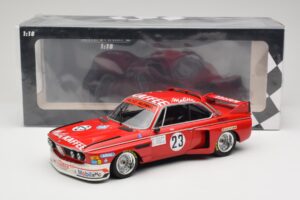 BMW 3.0 CSL E9 #23 Faltz Alpina A. de Fierlant / H. Grohs Zandvoort Trophy 1975 Minichamps 1:18 155752623 Diecast - image 6 of 6