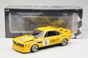 BMW 3.0 CSL E9 #6 Luigi Racing E. Van Hove / P. Xhenceval Winners Brands Hatch 500km 1979 Minichamps 1:18 155792506 Diecast - image 6 of 6