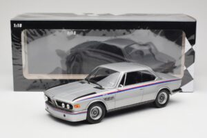 BMW 3.0 CSL E9 Polaris Silver Minichamps 1:18 155028135 Diecast - image 6 of 6