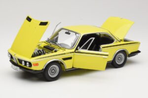 BMW 3.0 CSL E9 Yellow Minichamps 1:18 80430137980 Diecast - image 2 of 8