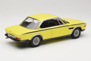 BMW 3.0 CSL E9 Yellow Minichamps 1:18 80430137980 Diecast - image 3 of 8