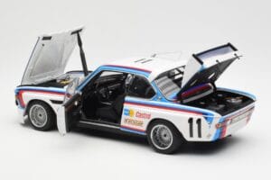 BMW 3.0 CSL #11 C. Amon / H. Stuck 24 Hours of Spa 1973 AUTOart 1:18 87347 Diecast - image 5 of 8