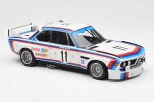 BMW 3.0 CSL #11 C. Amon / H. Stuck 24 Hours of Spa 1973 AUTOart 1:18 87347 Diecast - image 6 of 8