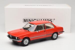 BMW 316 E21 Red Minichamps 1:18 107024100 Resin - image 6 of 6